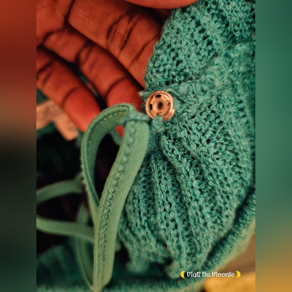 NY&C Eva Mendes Striped Sweater - XL Dress Blue and Green - Picture 6 of 6